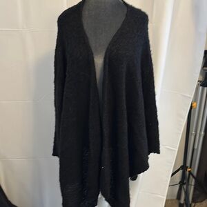 Steve Madden Elegant Black Women's poncho